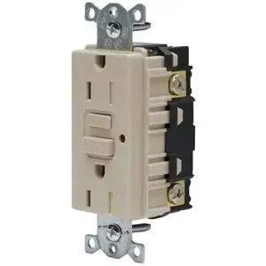 HUBBELL WIRING DEVICE-KELLEMS GFTR15AL HUBBELL WIRING DEVICE-KELLEMS GFTR15AL | BC8LBN