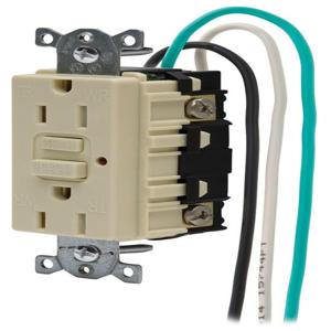 HUBBELL WIRING DEVICE-KELLEMS GFTR15IP1 HUBBELL WIRING DEVICE-KELLEMS GFTR15IP1 | BD2TED