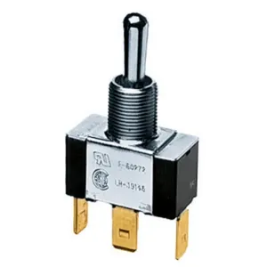 HUBBELL WIRING DEVICE-KELLEMS HBL123MM Bat Handle Switch, Momentary Single Pole, 10A, 250V/10A | BC9TLM