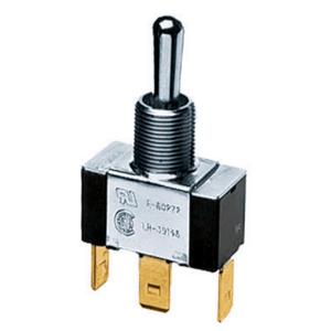 HUBBELL WIRING DEVICE-KELLEMS HBL123SP Bat Handle Switch, Double Throw Center Off, 10A, 250V/10A, 125V | BD3HRW