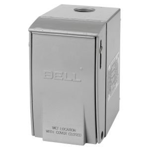 HUBBELL WIRING DEVICE-KELLEMS HBL13R12D Geschlossener Trennschalter, mit Klappdeckel, 2-polig, 600 VAC, 30 A, Grau | BC7URV