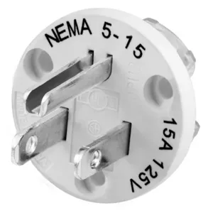 HUBBELL WIRING DEVICE-KELLEMS HBL14W47IN Watertight Interior, 15A, 125V | BD3VVQ 38TY91