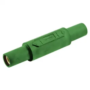 HUBBELL HBL15DFGN Single Pole Connector Double Female Gren | AF7BCT 20TR23