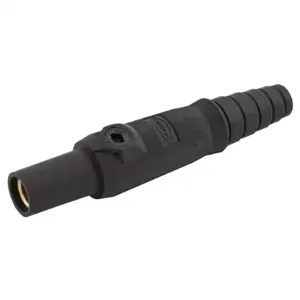 HUBBELL HBL15FBK Single Pole Connector Female Black | AF7BBP 20TP92