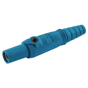 HUBBELL HBL15FBL Single Pole Connector Female Blue | AF7BBT 20TP95