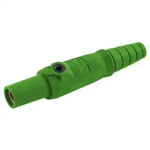 HUBBELL HBL15FGN Single Pole Connector Female Green | AF7BBU 20TP96