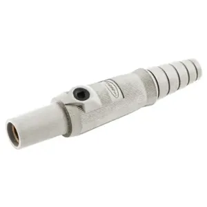 HUBBELL HBL15FW Single Pole Connector Female White | AF7BBQ 20TP93