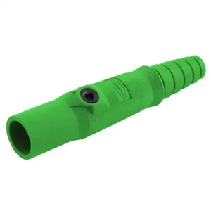 HUBBELL HBL15MGN Single Pole Connector Male Green | AF7BBN 20TP91