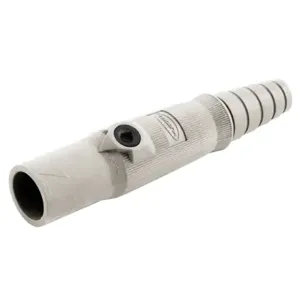 HUBBELL HBL15MW Single Pole Connector Male White | AF7BBK 20TP88