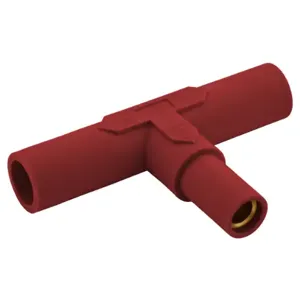 HUBBELL HBL15PTR Single Pole Connector Parallel Tee Red | AF7BCK 20TR16