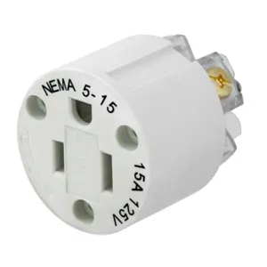 HUBBELL WIRING DEVICE-KELLEMS HBL15W47IN Watertight Interior, 15A, 125V | BD3WUF 38TY92