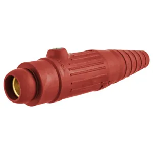 HUBBELL WIRING DEVICE-KELLEMS HBL18300FR Female Plug, 300 A, Red | CE6TXG