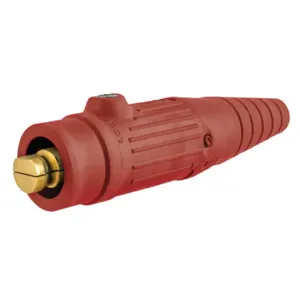 HUBBELL WIRING DEVICE-KELLEMS HBL18300MR Male Plug, 300 A, Red | CE6TXQ