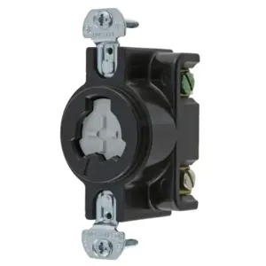 HUBBELLOCK HBL23000HG Receptacle 125v 20a 2p 3w 1ph | AC8PVQ 3D027