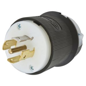 HUBBELL WIRING DEVICE-KELLEMS HBL2511FC Plug, 20A, 3 Phase, 120/208VAC, 4 Pole, 5 Wire Grounding | AA9KHP 1DNV9