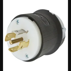 HUBBELL WIRING DEVICE-KELLEMS HBL2511FC Plug, 20A, 3 Phase, 120/208VAC, 4 Pole, 5 Wire Grounding | AA9KHP 1DNV9