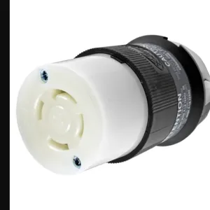 HUBBELL WIRING DEVICE-KELLEMS HBL2773 Female Connector, 30A, 3-Phase, Wye 347/600VAC, 4-Pole, 4-Wire Non-Grounding | BC7YJD