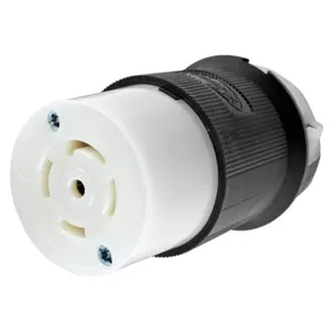 HUBBELL WIRING DEVICE-KELLEMS HBL2813 Connector, 30A, 3 Phase, 120/208VAC, 4 Pole, 5 Wire Grounding | AB4CWZ 1X984