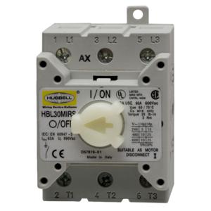 HUBBELL WIRING DEVICE-KELLEMS HBL30MIRS Replacement Switch, 30 A | CE6TKU