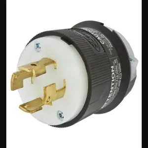 HUBBELL WIRING DEVICE-KELLEMS HBL3431C Male Plug, 30A, 3-Phase, 120/208VAC, 4-Pole, 4-Wire Non-Grounding | AC8PYQ 3D115