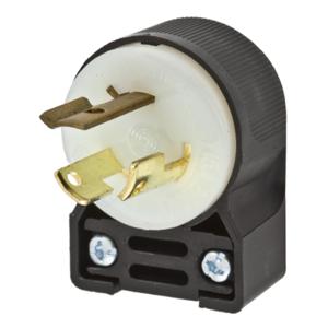 HUBBELL WIRING DEVICE-KELLEMS HBL4570CA Male Plug, 15A, 250V, 2-Pole, 3-Wire Grounding | CE6TBJ