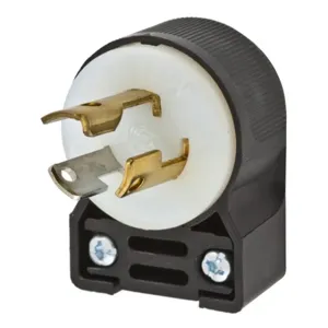 HUBBELL WIRING DEVICE-KELLEMS HBL4720CA Male Plug, 15A, 125V, 2-Pole, 3-Wire Grounding | CE6TBL