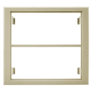 HUBBELL WIRING DEVICE-KELLEMS HBL4750IV Raceway Device Mounting Bracket Ivory | AB3GBD 1RYT6