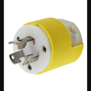 HUBBELL WIRING DEVICE-KELLEMS HBL47CM20C Male Plug, 15A, 125V, 2-Pole, 3-Wire Grounding | AF7LFG 21VL05