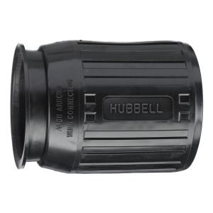 HUBBELL WIRING DEVICE-KELLEMS HBL7716C Weatherproof Boot, Black | AC8QEH 3D272