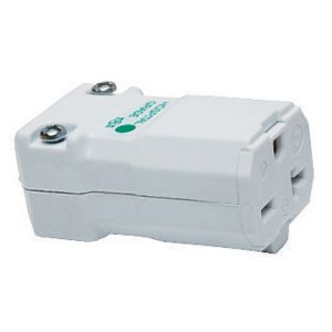 HUBBELL WIRING DEVICE-KELLEMS HBL8469V Female Connector,Straight, 20A 250V, 6-20R, White, 1 Pk | AC2MJX 2LBY4