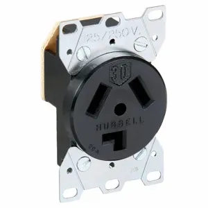 HUBBELL WIRING DEVICE-KELLEMS HBL9350 Receptacle 30a 125/250v 10-30r 3p 3w 1ph | AE7LFR 5Z841