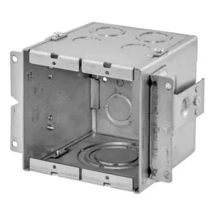 HUBBELL WIRING DEVICE-KELLEMS HBL985 Gangable Wall Box, 2- Gang, 4 Inch Depth, 2 Inch | BD3RMB