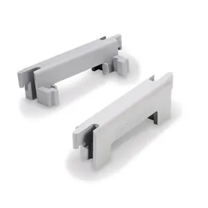 HUBBELL WIRING DEVICE-KELLEMS HBLAT5ER Trough End Rails(pair) | AC8LHE 3BY38