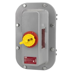 HUBBELL WIRING DEVICE-KELLEMS HBLB7NFD26AA Enclosed Disconnect Switch, 3 Pole, 600 VAC, 60 A | CE6TTP