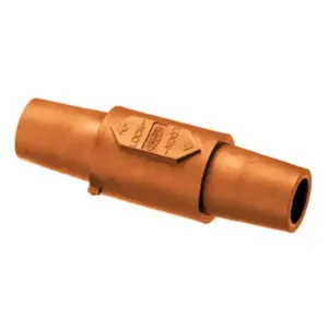 HUBBELL HBLDFO Single Pole Connector Double Female Orange | AF7BFW 20TT28