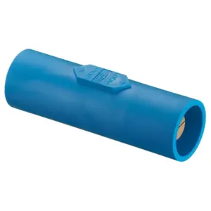 HUBBELL HBLDMBL Single Pole Connector Double Male Blue | AF7BGB 20TT33