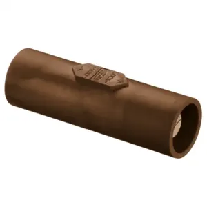 HUBBELL HBLDMBN Single Pole Connector Double Male Brown | AF7BGC 20TT34