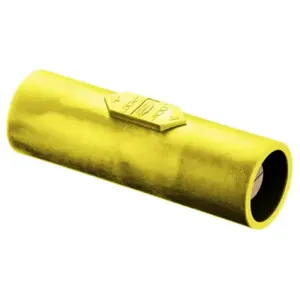 HUBBELL HBLDMY Single Pole Connector Double Male Yellow | AF7BGH 20TT39