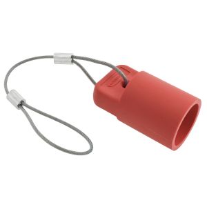 HUBBELL WIRING DEVICE-KELLEMS HBLFCAPR Gerätekappe, weiblich, Einzelleiter, 300–400 A, rot | AC3XAC 2XB48
