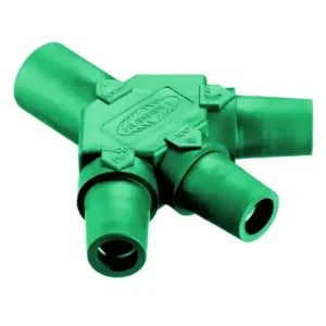 HUBBELL HBLM3FGN Single Pole Connector Tri Tap Green | AF7BGX 20TT62