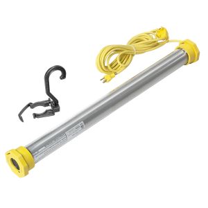HUBBELL WIRING DEVICE-KELLEMS HBLML2825L Temporary Job Site Light, With 25 Feet Cord, 28 W | BD4YLK