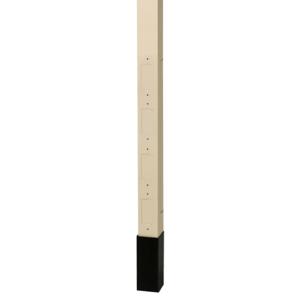 HUBBELL WIRING DEVICE-KELLEMS HBLPPO15AI Service Pole 15Ft 2 inch Ivory with Divider | AB2NDE 1MXT3