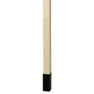 HUBBELL WIRING DEVICE-KELLEMS HBLPPO12AI Service Pole 12Ft 2 inch Ivory with Divider | AB2NDB 1MXR9