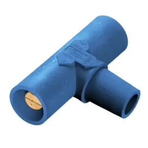 HUBBELL HBLPTBL Single Pole Connector Paralleling Tee Blue | AF7BHN 20TT88