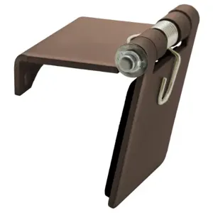 HUBBELL HBLSCCBN Single Pole Connector Snap Cover Brown | AF7BHZ 20TT99