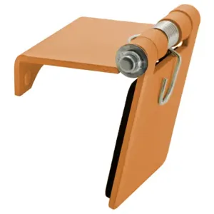 HUBBELL HBLSCO Single Pole Connector Snap Cover Orange | AF7BJF 20TU06