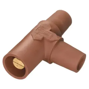 HUBBELL HBLTBN Single Pole Connector Tapping Tee Brown | AF7BJK 20TU10