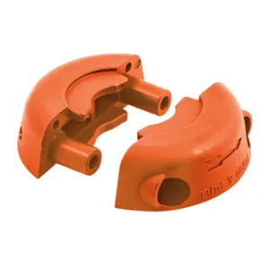 HUBBELL WIRING DEVICE-KELLEMS HBLTL2CCOR Cord Clamp, Locking, Size 2, Orange | CE6TCT