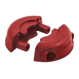 HUBBELL WIRING DEVICE-KELLEMS HBLTL2CCRD Colored Cord Clamp, Size 2, Red | CE6TCU