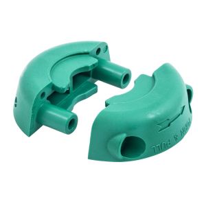 HUBBELL WIRING DEVICE-KELLEMS HBLTL2CCTL Colored Cord Clamp, Size 2, Teal | CE6TCV